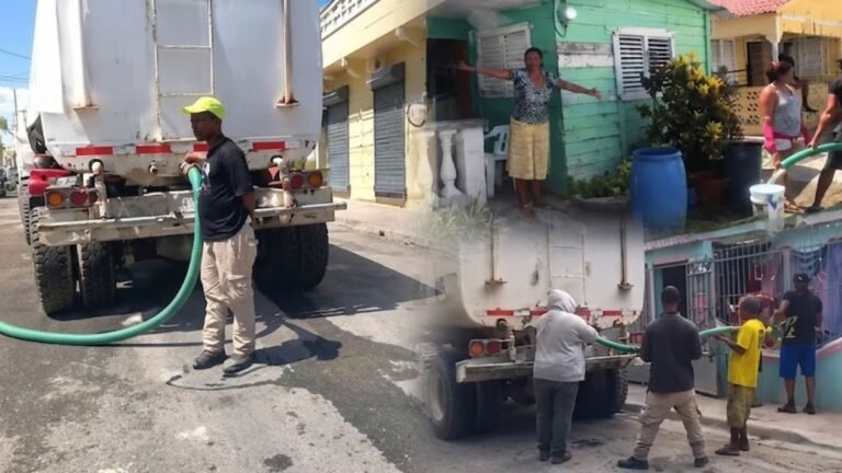 Khoury Industrial abastece de agua a comunidades afectadas por la escasez en Cabral