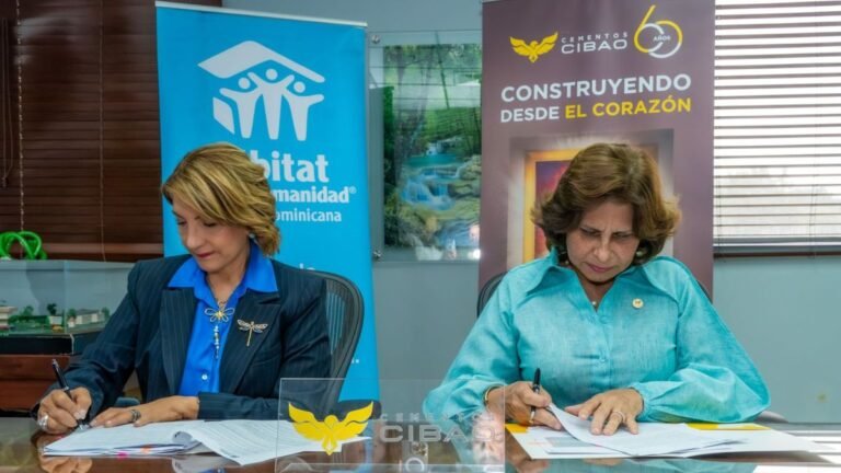 Cementos Cibao y Hábitat para la Humanidad RD se unen para transformar hogares en Santiago