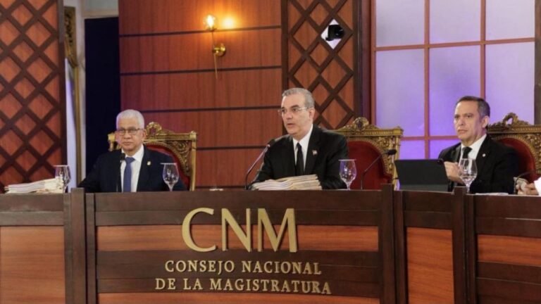 Presidente Abinader convoca al Consejo Nacional de la Magistratura para este lunes